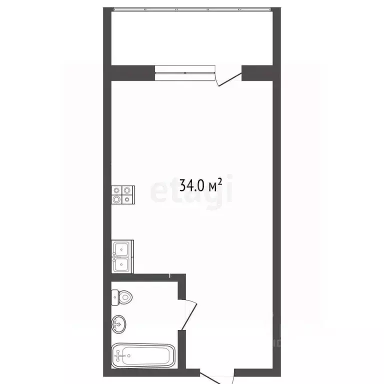 Студия Ростовская область, Ростов-на-Дону Ворошиловский просп., 82/4 ... - Фото 2