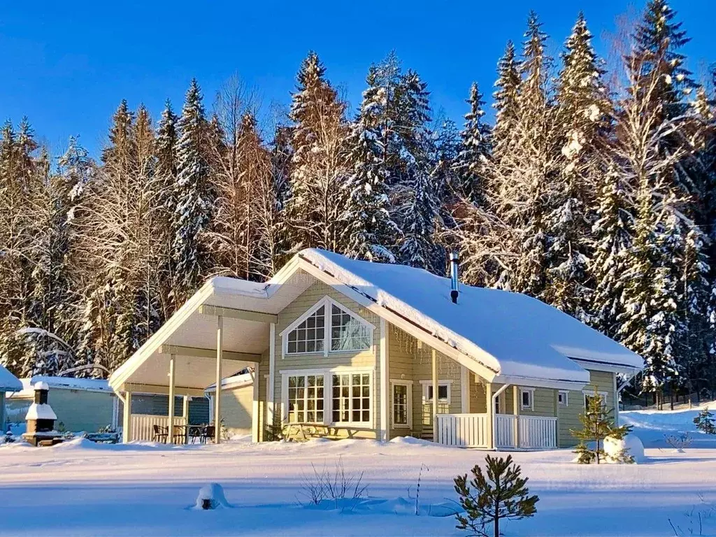 Дом в Ленинградская область, Выборгский район, Полянское с/пос, ... - Фото 1