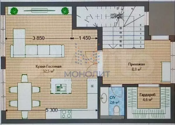Таунхаус 180 м на участке 2 сот. - Фото 1