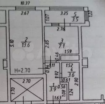 1-к. квартира, 31 м, 9/9 эт. - Фото 0