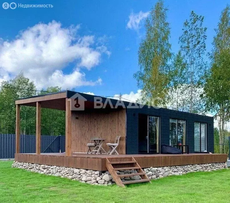 Дом в Рахьинское городское поселение, деревня Коккорево, КП Ладожский ... - Фото 1