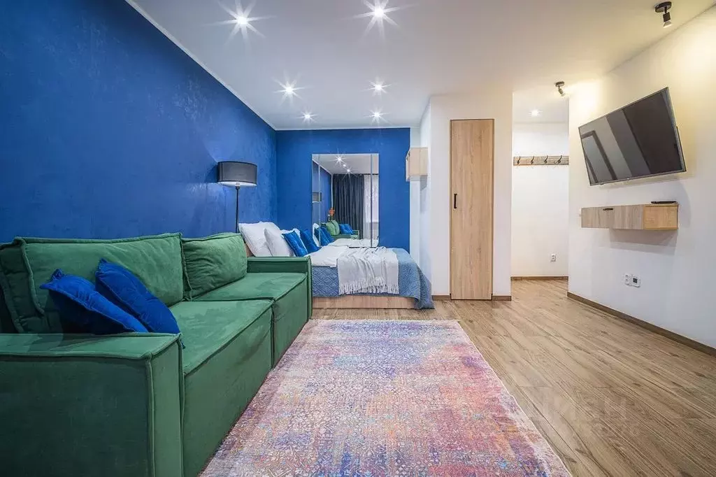 1-к кв. Калининградская область, Калининград Ленинский просп., 91 ... - Фото 1