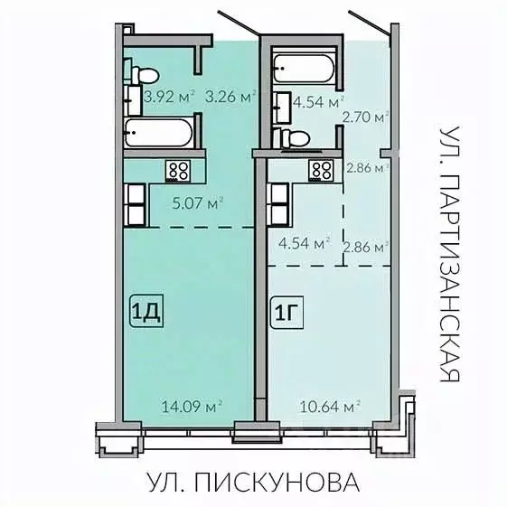 1-к кв. Иркутская область, Иркутск Байкальская ул., 91 (30.94 м) - Фото 0