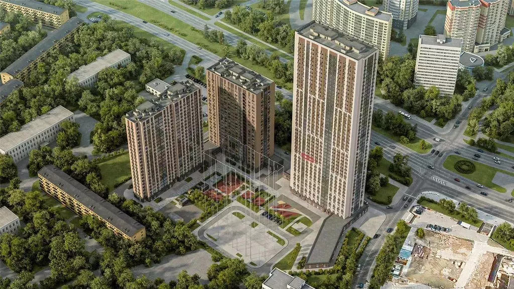 2-к кв. Москва Дмитровское ш., 1К1 (63.0 м) - Фото 1