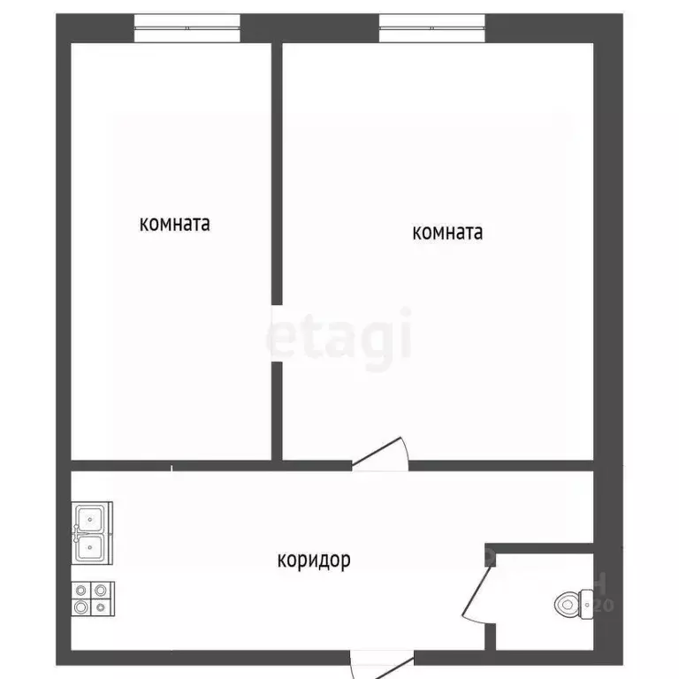 Комната Ярославская область, Ярославль просп. Октября, 11 (40.0 м) - Фото 2