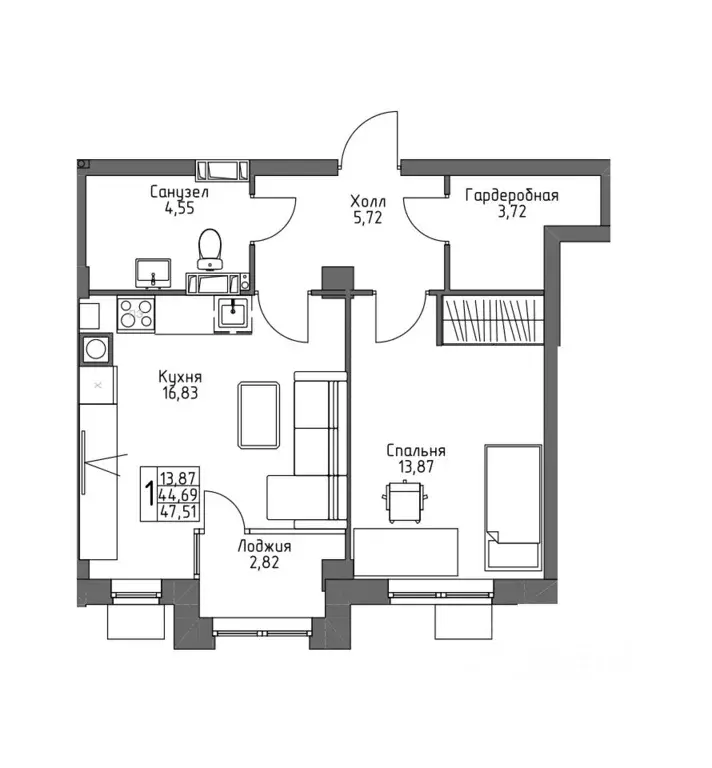 Свободной планировки кв. Волгоградская область, Волгоград ул. ... - Фото 0