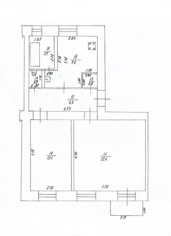 2-к кв. Кировская область, Киров ул. Труда, 22а (56.3 м) - Фото 1