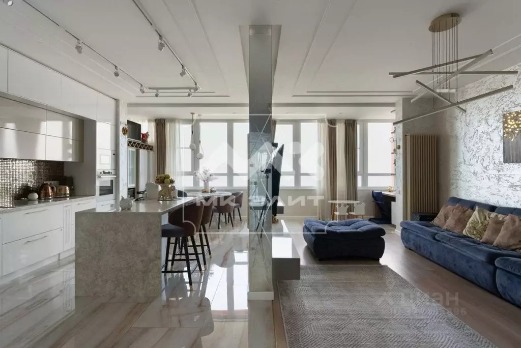 3-к кв. Санкт-Петербург бул. Балтийский, 4 (92.3 м) - Фото 1