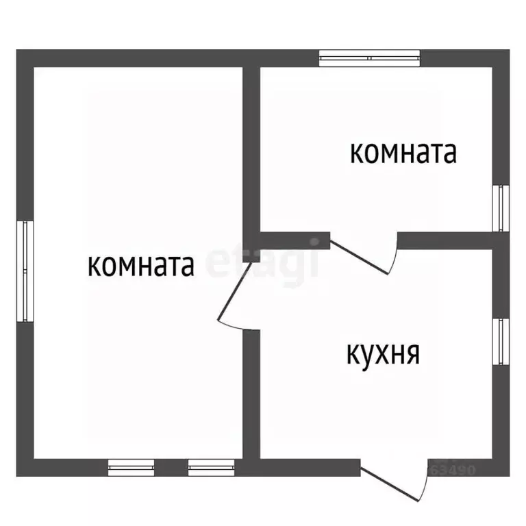 Дом в Воронежская область, Воронеж СНТ Русское Поле ТСН, 486 (67 м) - Фото 2