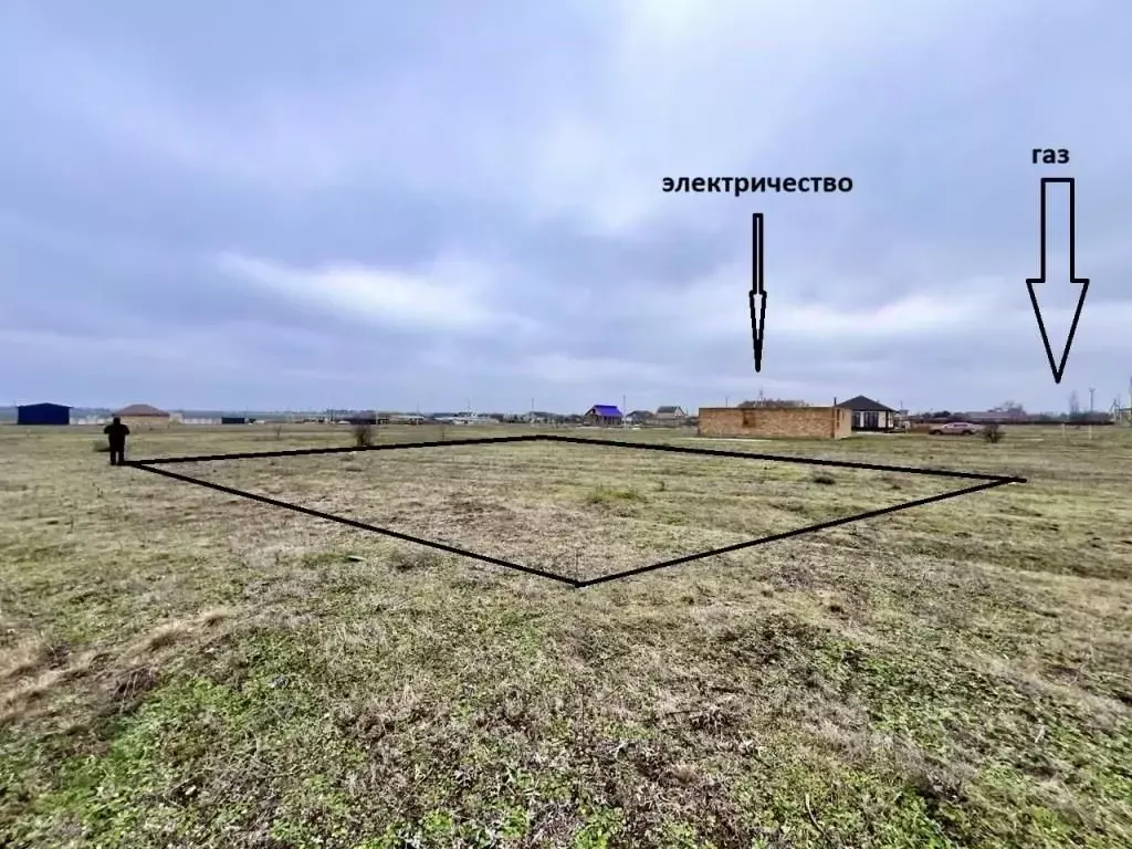 Участок в Крым, Симферопольский район, с. Широкое ул. Виноградная (6.0 ... - Фото 2