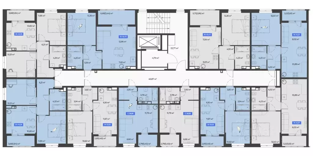 1-к кв. Краснодарский край, Краснодар ул. Краеведа Соловьева, 4 (41.27 ... - Фото 2