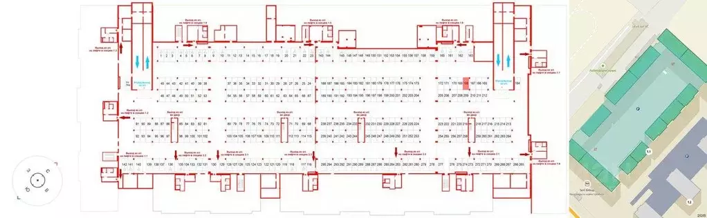 Гараж в Санкт-Петербург Октябрьская наб. (13 м) - Фото 1