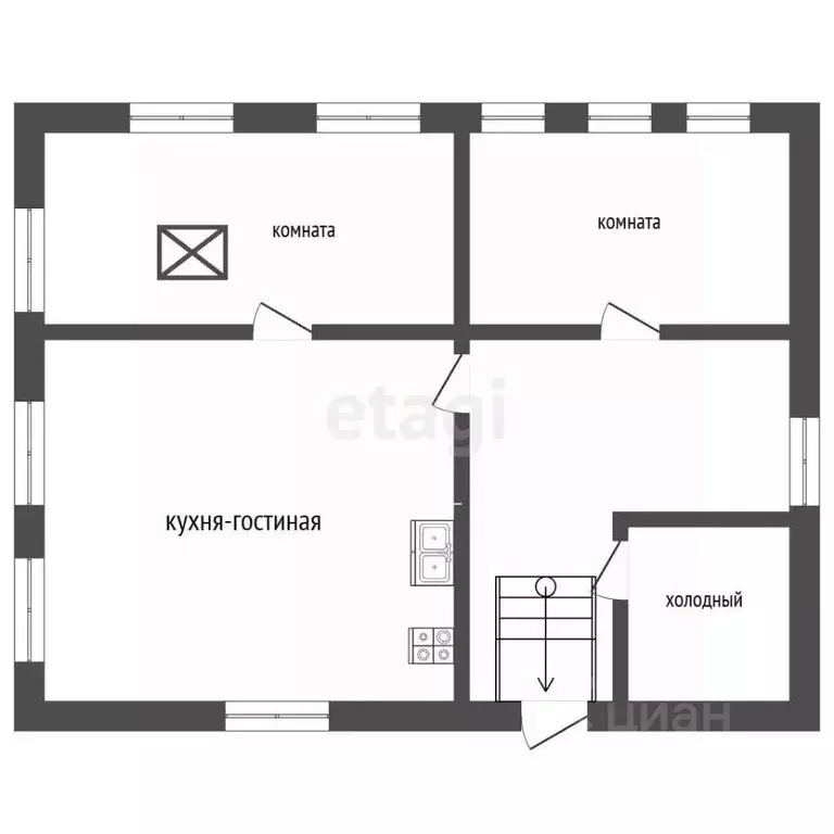 Дом в Владимирская область, Меленки ул. Чернышевского, 52 (115 м) - Фото 1