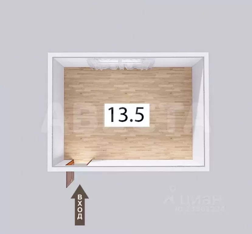 Комната Омская область, Омск Братская ул., 15 (13.5 м) - Фото 2