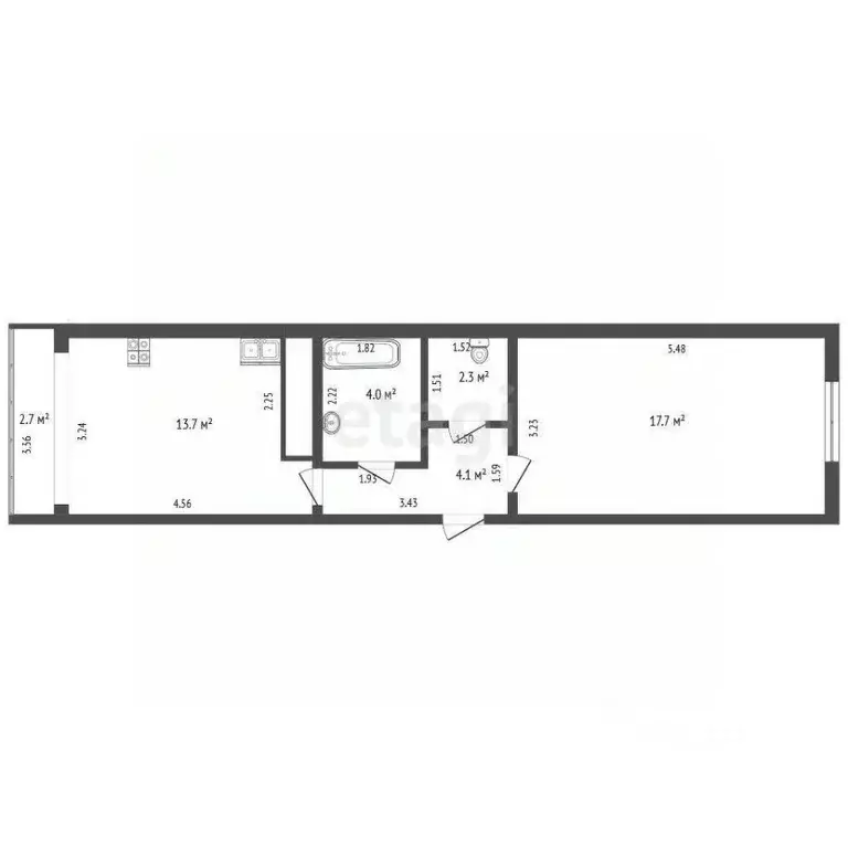 1-к кв. Краснодарский край, Анапа Алексеевка мкр, ул. Ленинградская, ... - Фото 2