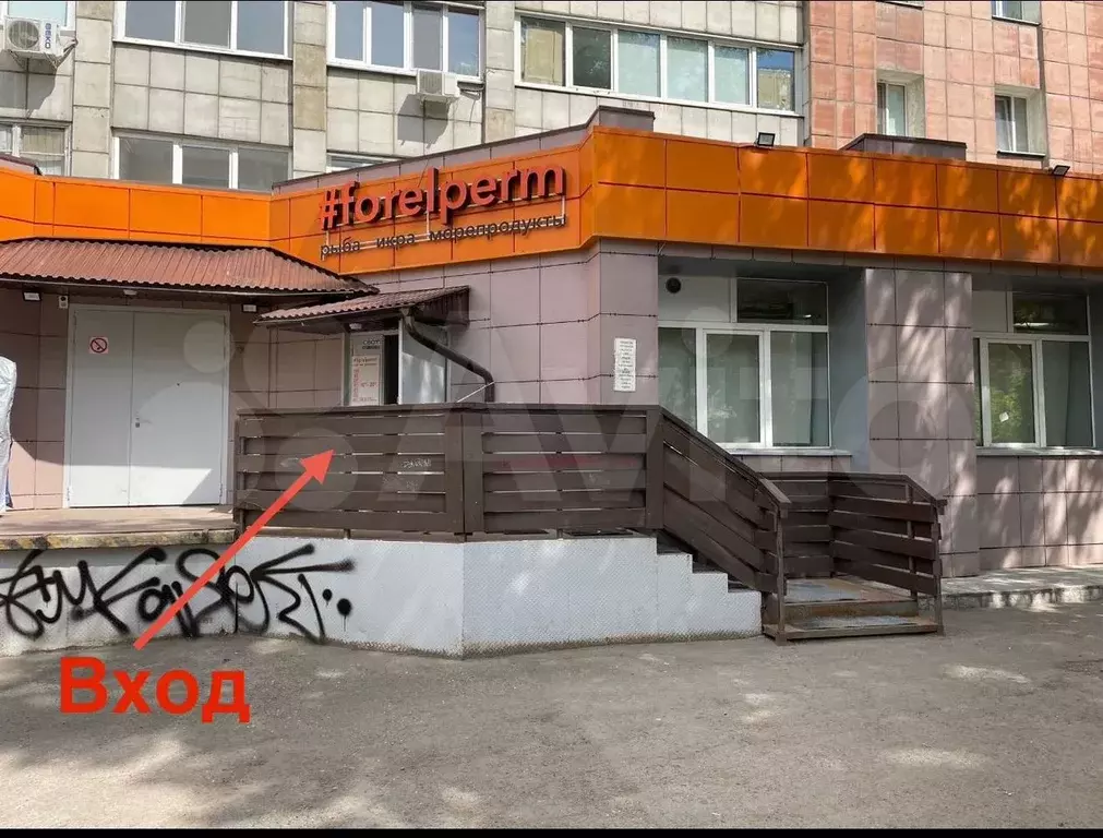 Торговая площадь, отдельный вход, 120 м - Фото 1
