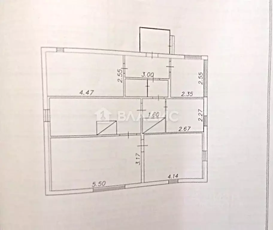 Дом в Калужская область, Юхнов ул. Братьев Луканиных, 17 (75 м) - Фото 2