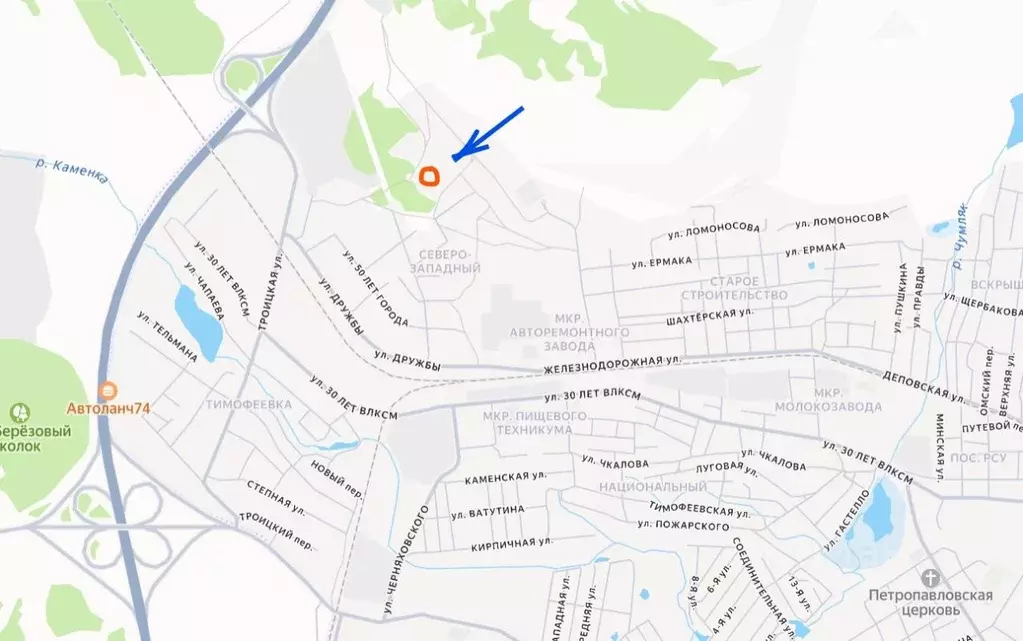 Участок в Челябинская область, Коркино Северо-Западный мкр,  (15.0 ... - Фото 2