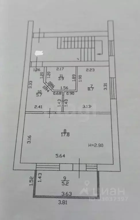 1-к кв. Краснодарский край, Горячий Ключ Зеленая ул., 8Б (36.1 м) - Фото 2