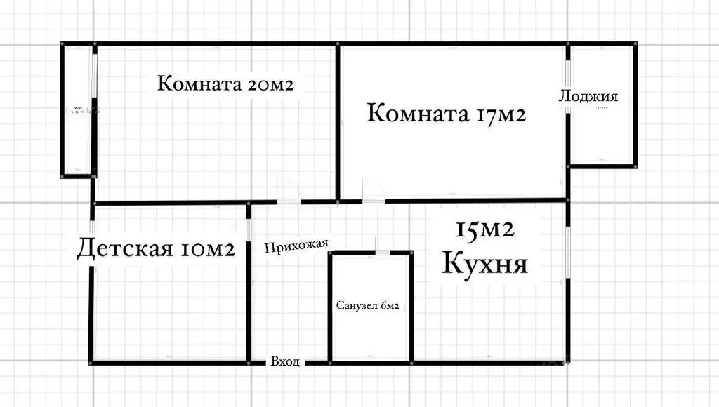 3-к кв. Архангельская область, Архангельск ул. Свободы, 24 (76.0 м) - Фото 0