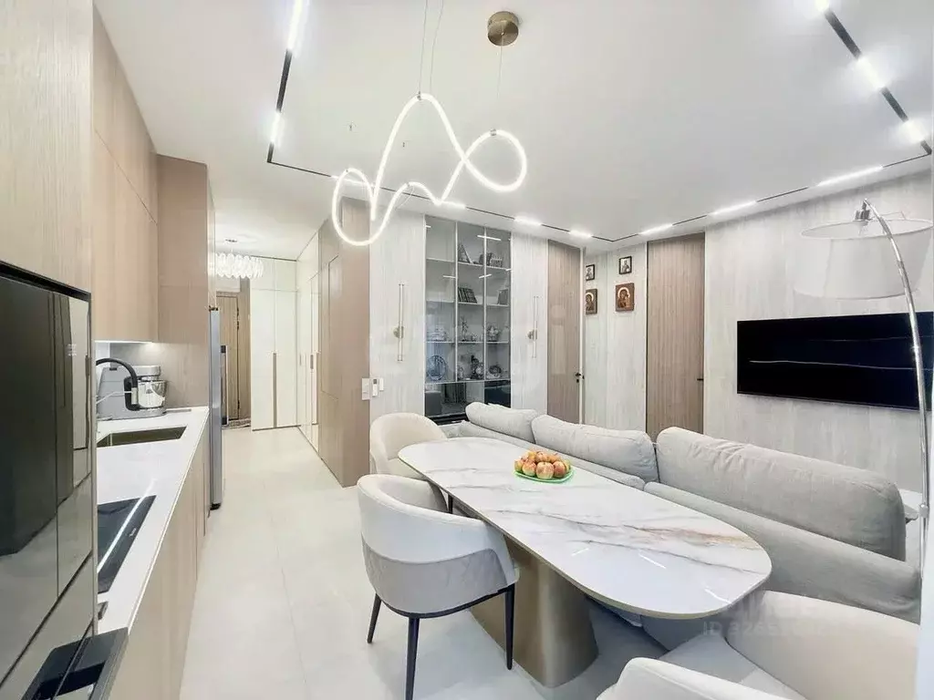 2-к кв. Москва просп. Андропова, 9/1к2 (73.1 м) - Фото 2