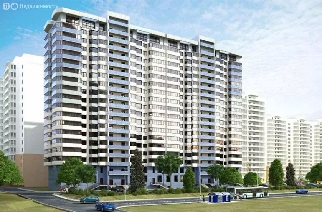 2-комнатная квартира: Краснодар, Черкасская улица, 58/2 (56.51 м) - Фото 0