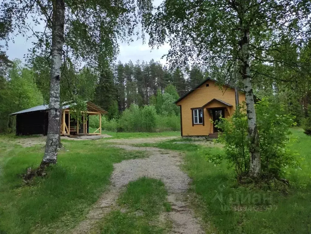 Дом в Карелия, Пряжинский район, Эссойльское с/пос, д. Чуралахта ул. ... - Фото 0