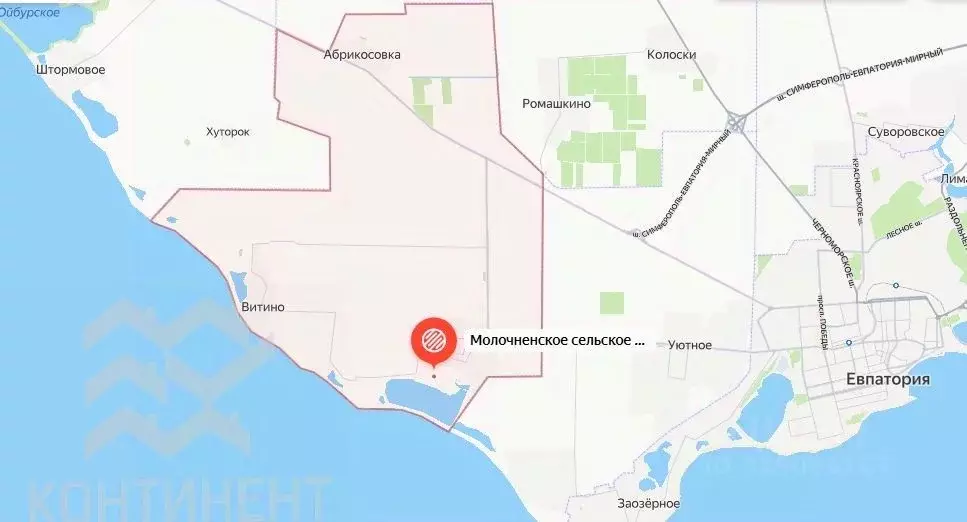 Участок в Крым, Сакский район, с. Молочное  (6.0 сот.) - Фото 1