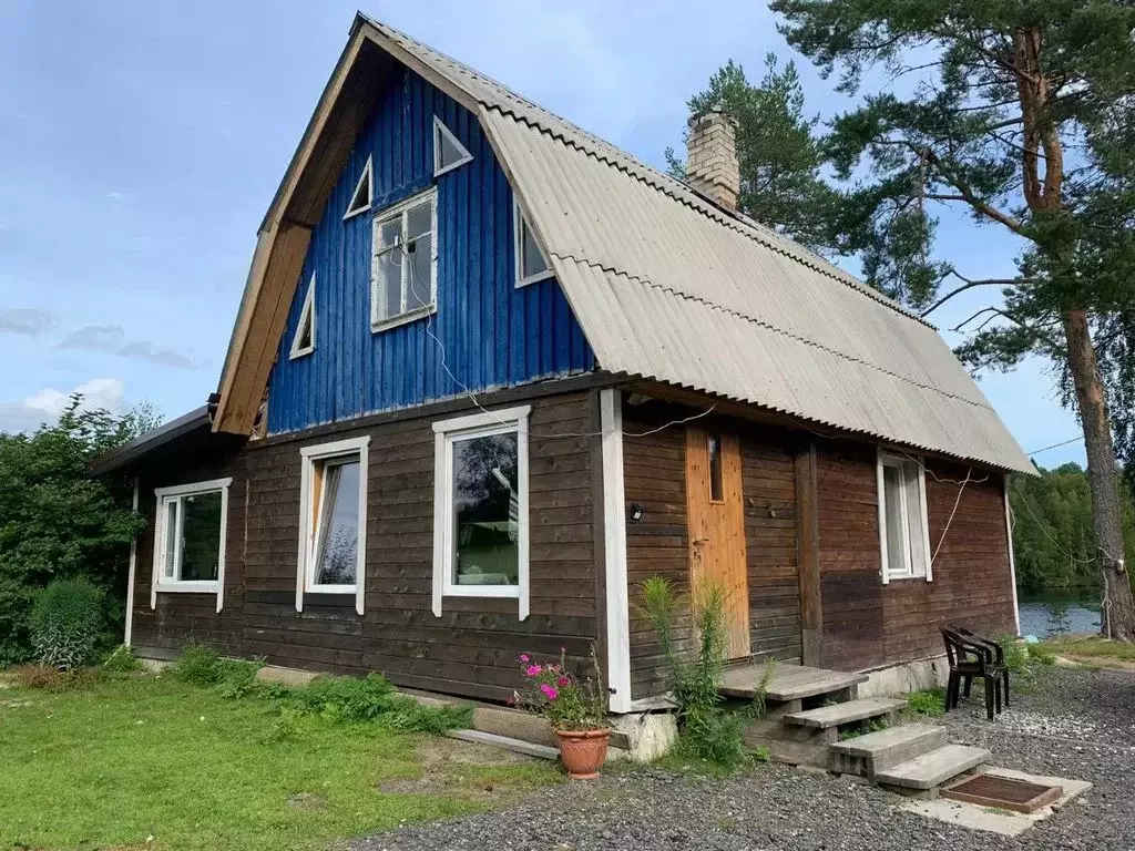 Дом в Карелия, Пряжинский район, Ведлозерское с/пос, д. Щеккила 37 (60 ... - Фото 0