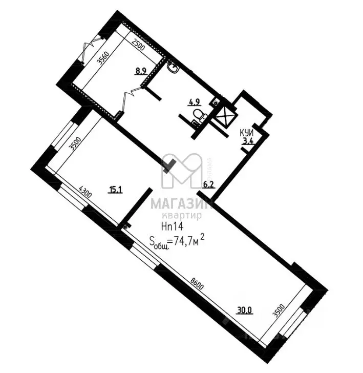 Торговая площадь в Санкт-Петербург пос. Парголово, дор. Ольгинская, ... - Фото 2