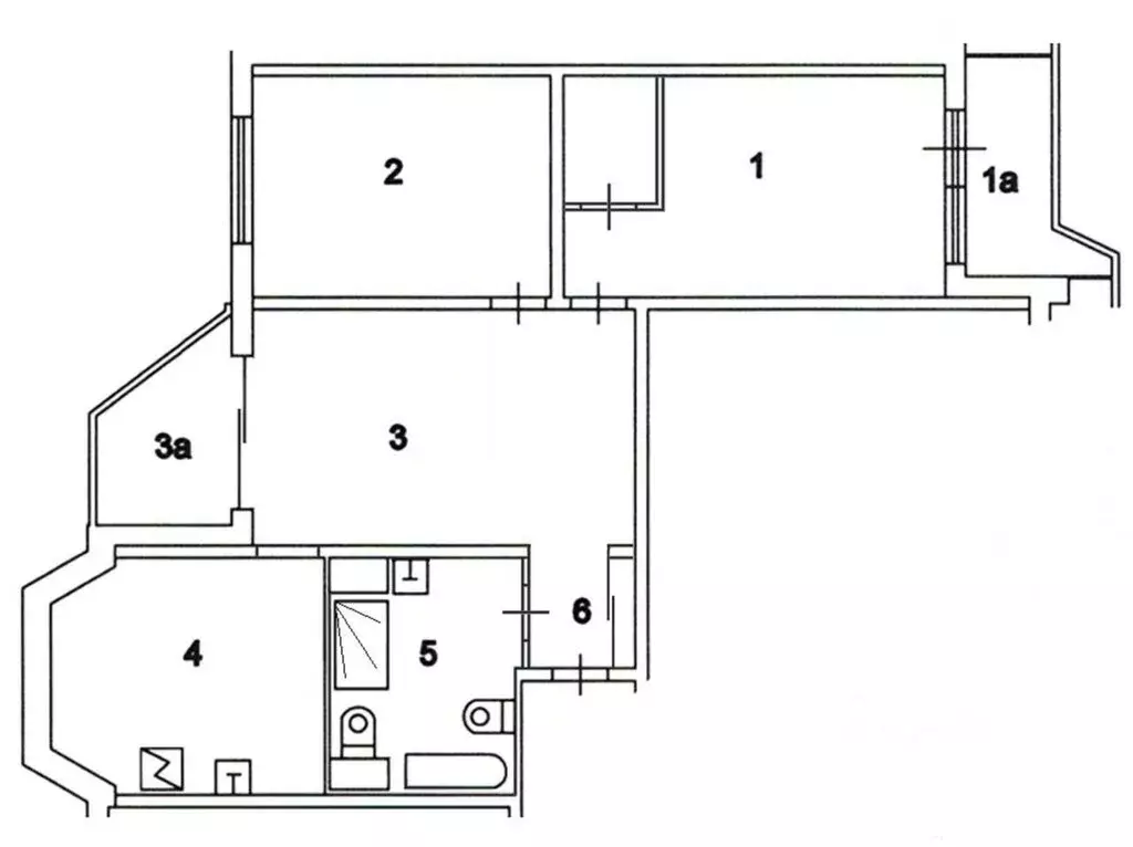 3-комнатная квартира: Москва, улица Дмитриевского, 23к1 (75 м) - Фото 2
