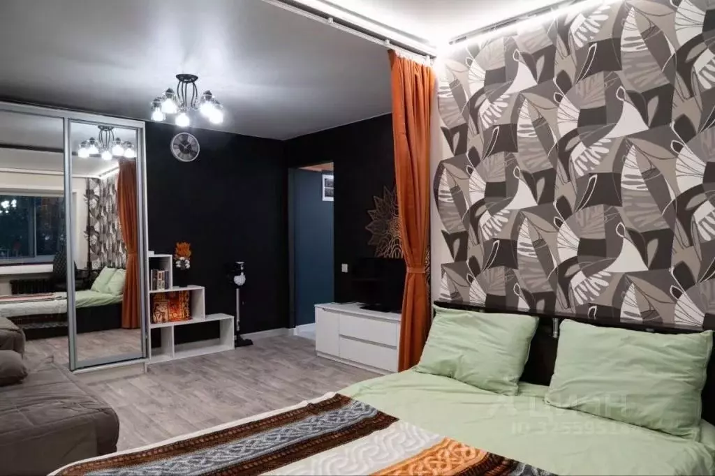 1-к кв. Пермский край, Пермь Комсомольский просп., 51А (30.0 м) - Фото 1