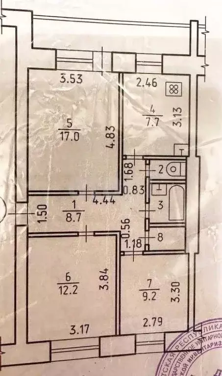 2-к кв. Удмуртия, Ижевск Пушкинская ул., 292 (60.4 м) - Фото 1
