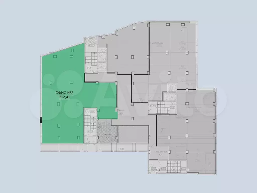 Продажа офисного помещения в центре, 162.49 м - Фото 1