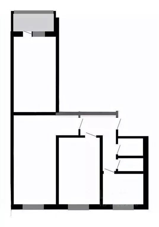3-к кв. Москва Туристская ул., 10 (58.5 м) - Фото 1