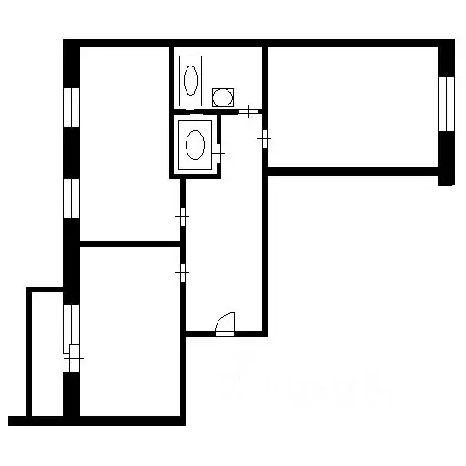 2-к кв. Новосибирская область, Новосибирск ул. Костычева, 74/1 (70.0 ... - Фото 2