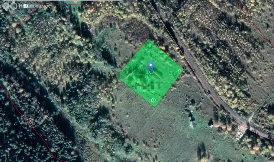 Участок в Веребьинское сельское поселение, деревня Комель (100 м) - Фото 1