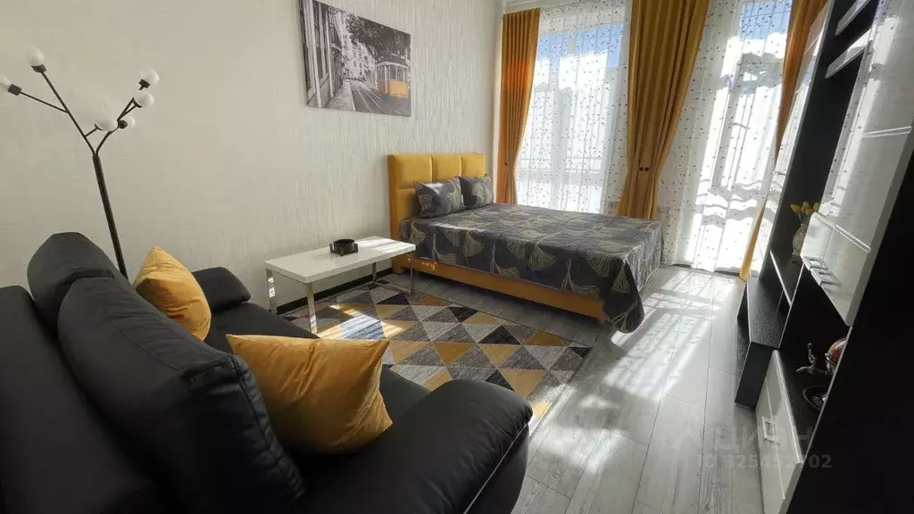 1-к кв. Калининградская область, Светлогорск ул. Земляничная, 1к1 ... - Фото 1