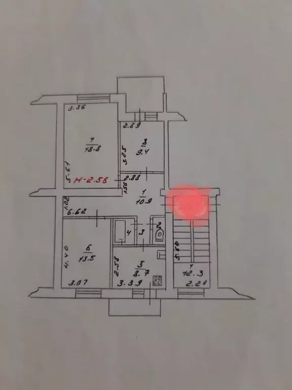 3-к кв. Краснодарский край, Краснодар ул. Имени Евдокии Бершанской, ... - Фото 1