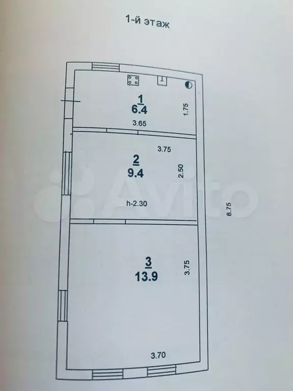 Дом 75 м на участке 4 сот. - Фото 1