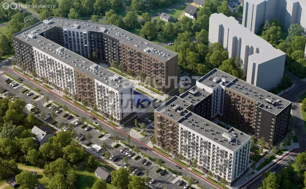 2-комнатная квартира: село Лайково, микрорайон Город-Событие, ЖК ... - Фото 1