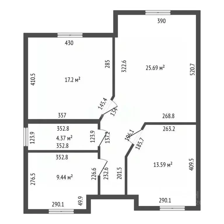 Дом в Свердловская область, Белоярский муниципальный округ, пос. ... - Фото 2