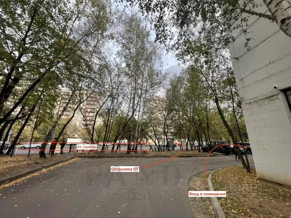 Помещение свободного назначения в Москва ул. Свободы, 35С5 (165 м) - Фото 0