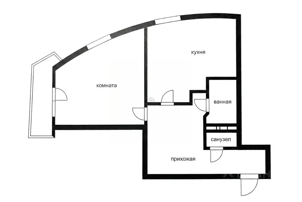 2-к кв. Краснодарский край, Краснодар Центральный мкр, ул. Кубанская ... - Фото 2