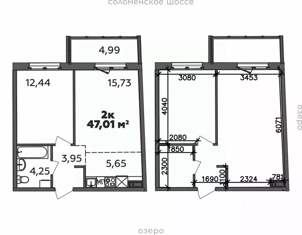 2-к кв. Карелия, Петрозаводск Вороний Наволок тер., Талоярви мкр,  ... - Фото 1