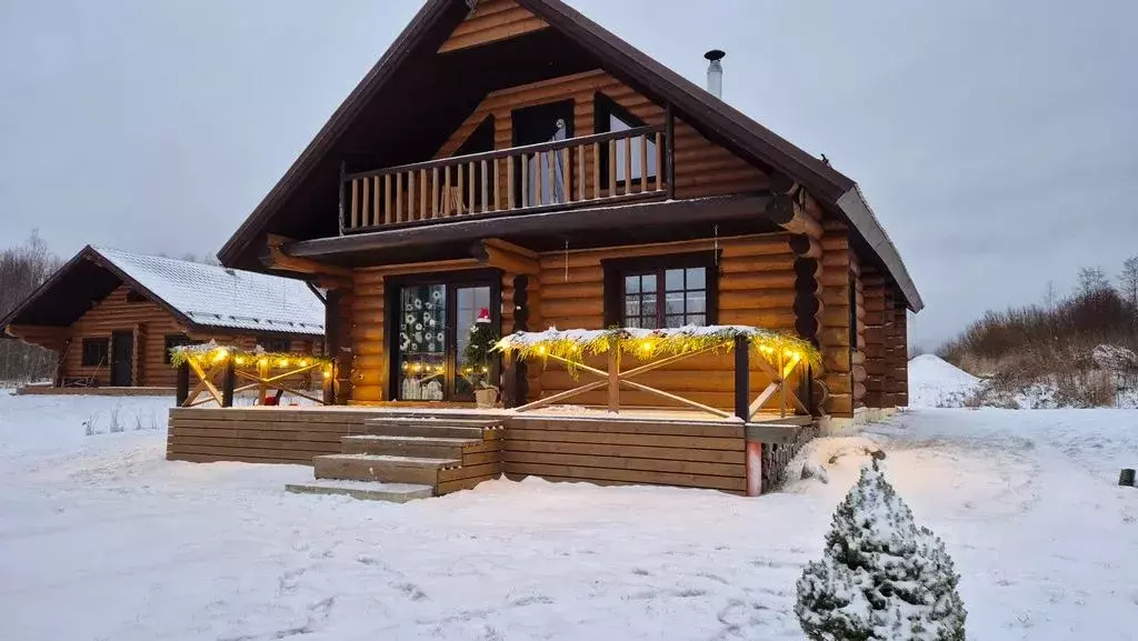 Дом в Карелия, Пряжинский район, с. Крошнозеро ул. Советская, 6Б (160 ... - Фото 2