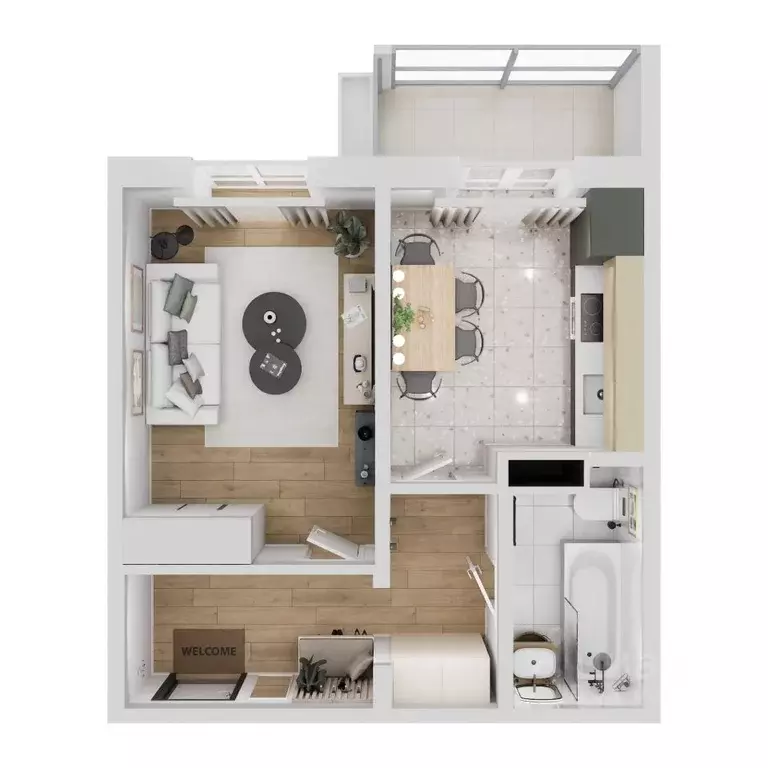 1-к кв. Свердловская область, Каменск-Уральский Октябрьский мкр,  ... - Фото 1