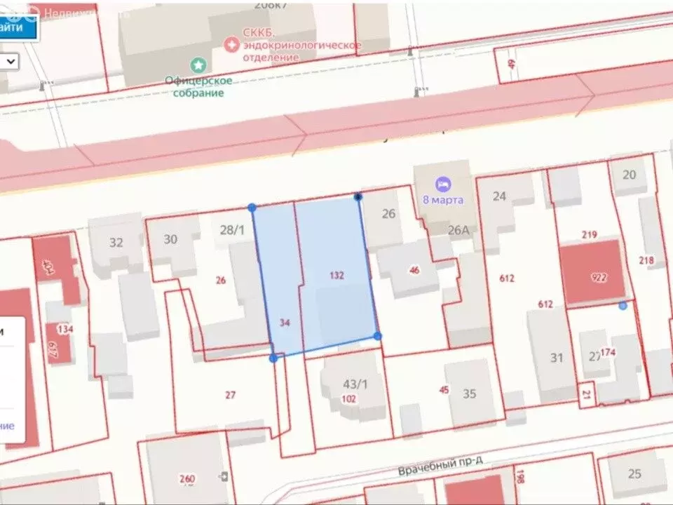 Участок в Ставрополь, улица 8 Марта, 28 (5 м) - Фото 1