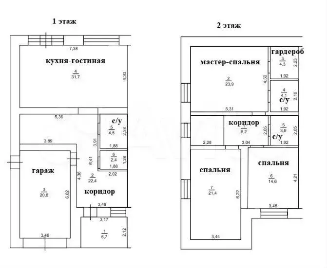 4-к. квартира, 165 м, 2/2 эт. - Фото 0