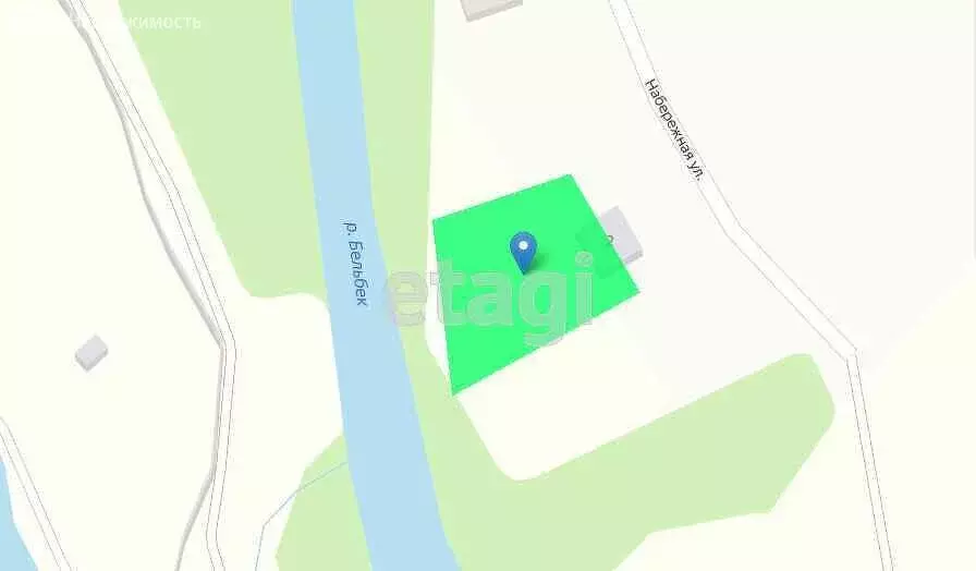 Участок в село Голубинка, Набережная улица (10.32 м) - Фото 0